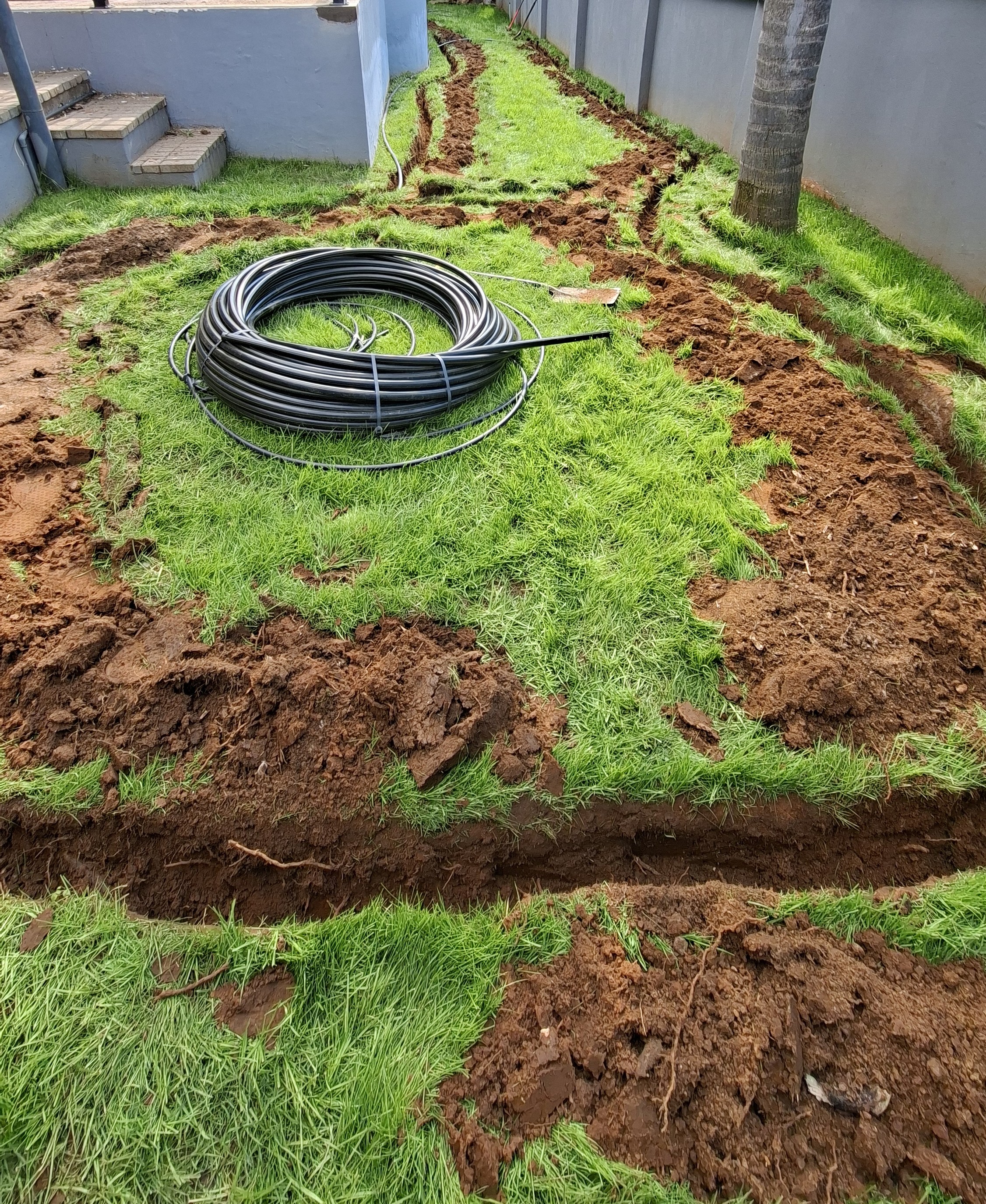 Irrigation installation project